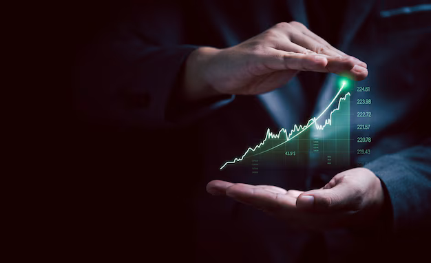 Digital strategy visualization showing future trends